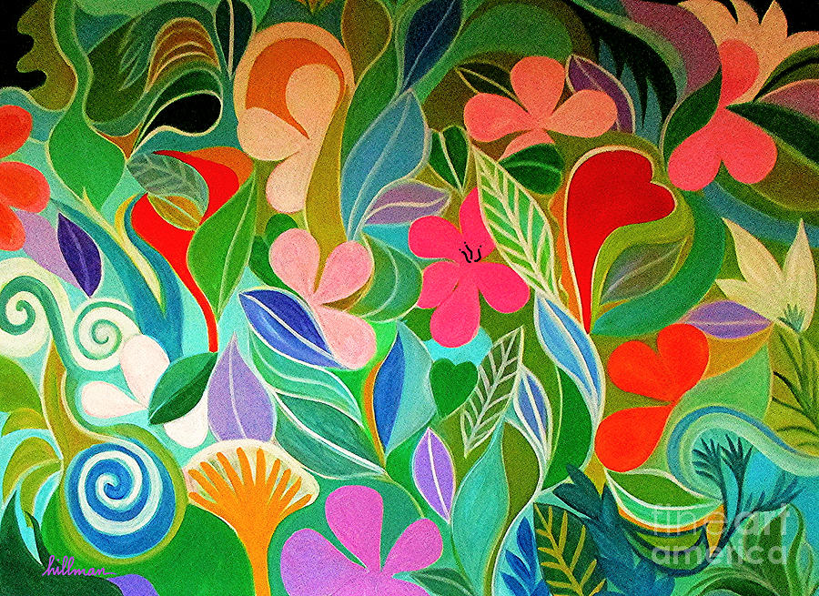Mandevilla 2 Painting by A Hillman