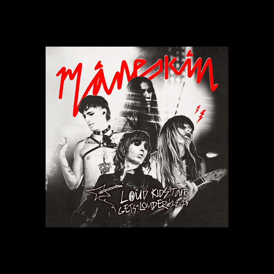 Maneskin Loud Kids Gets Louder Tour 2023 Iy22 Digital Art by Indah Yose ...