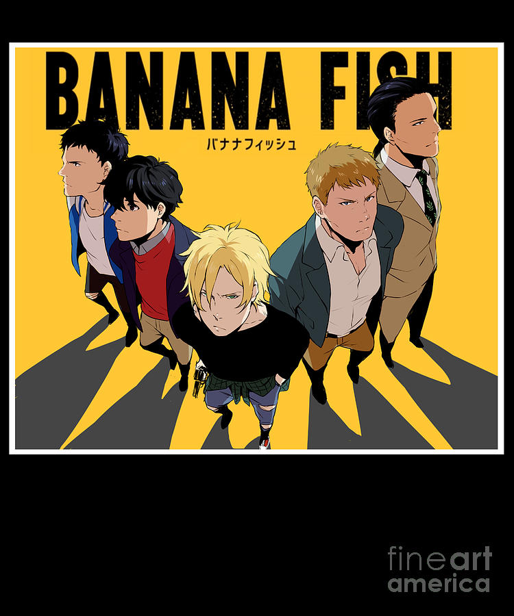 Manga Series All Characters Banana Anime Fish Drawing by Fantasy Anime -  Pixels