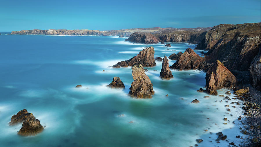 Mangersta Sea Stacks - Isle of Lewis - Scotland Photograph by Philip ...