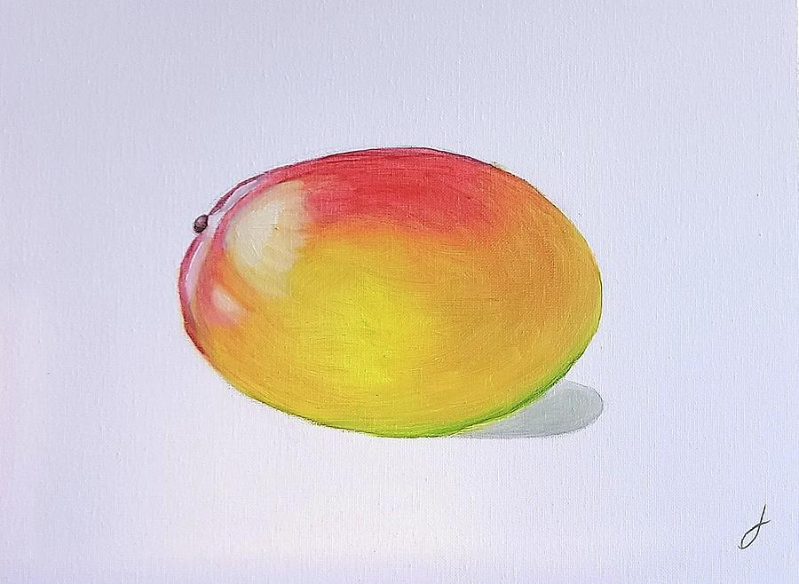Mango Painting by Jose Soto Mango Painting by Jose Soto