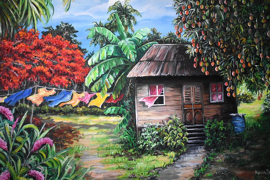 Mango Season Painting by Karin  Dawn Kelshall- Best