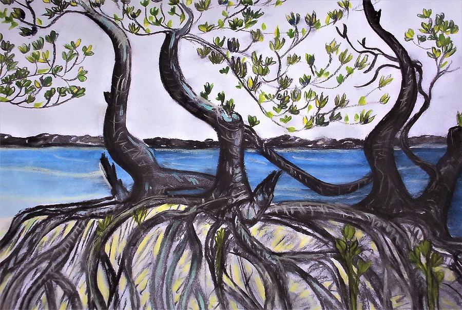 Mangroves Painting by Joan Stratton