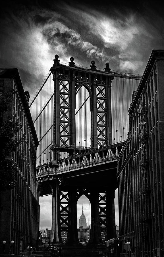 Manhattan Bridge Photograph by Jessica Jenney