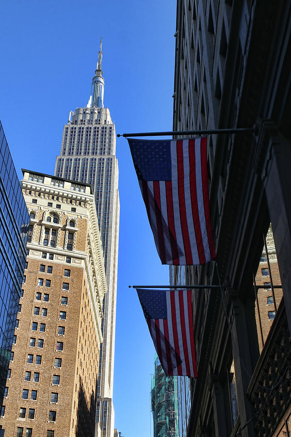 Manhattan Empire State Building Photograph by Barbara Elizabeth - Fine ...