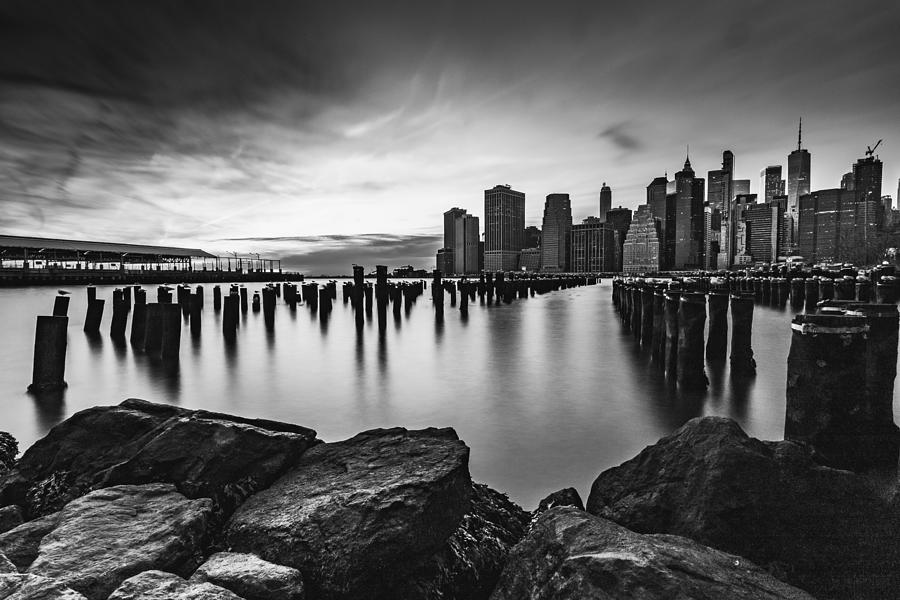 Manhattan in Black and White Photograph by Kevin Plant