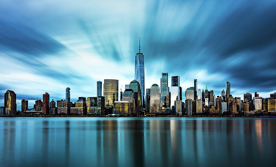 Manhattan in Motion Photograph by Kevin Plant