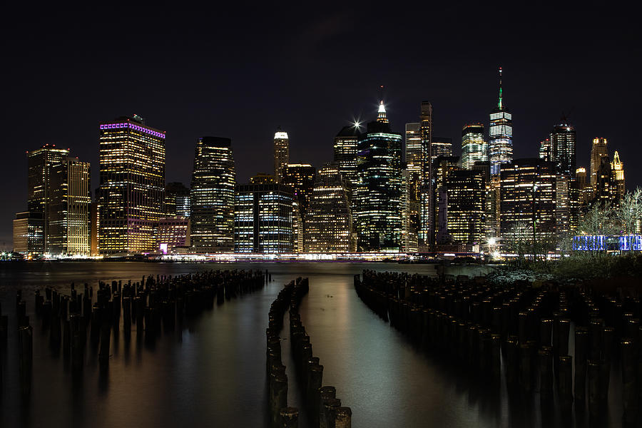 Manhattan Lights Photograph by Kevin Plant