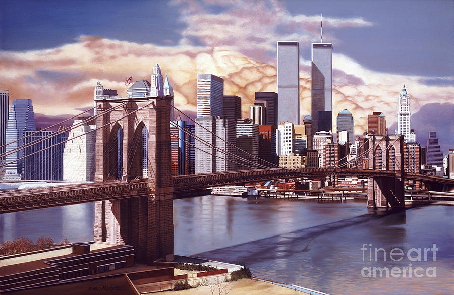 New York City Painting - Manhattan Memories by Joseph Michetti