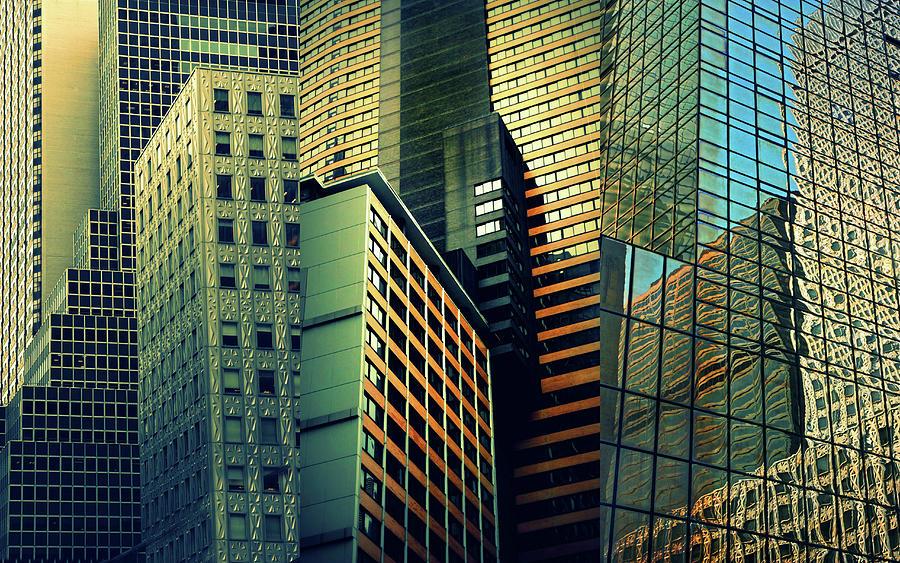 Manhattan Montage Photograph by Jessica Jenney
