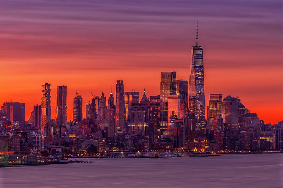 Manhattan NYC Awakens Photograph by Susan Candelario