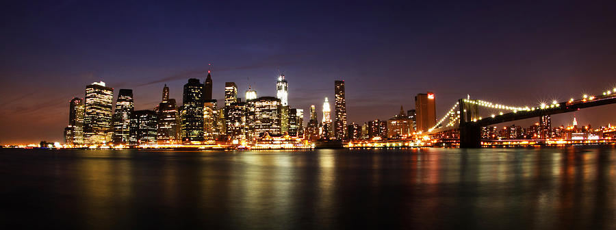 Manhattan Panorama Photograph by Andrew Paranavitana