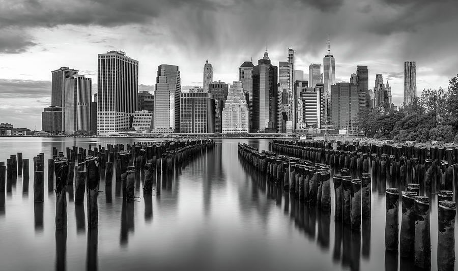 Manhattan rain Photograph by Reinier Snijders