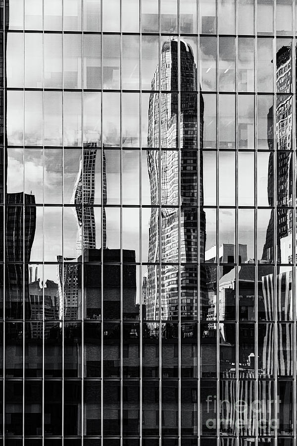Manhattan Reflection IV Photograph by Thomas Marchessault