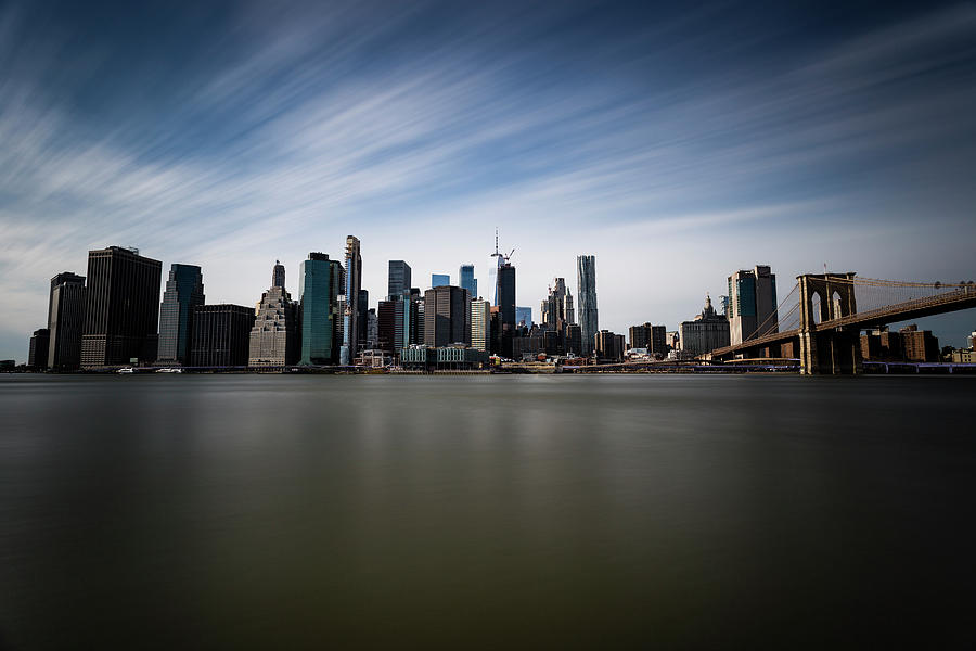 Manhattan Skyline Photograph by David Pyatt