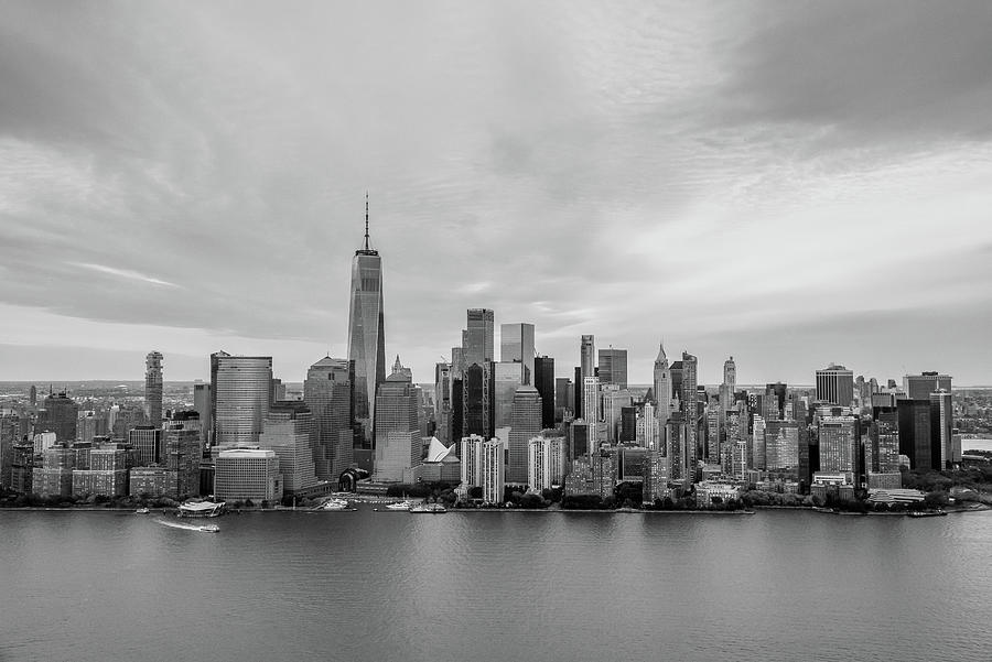 Manhattan Skyline from Above Photograph by Bob Cuthbert - Pixels