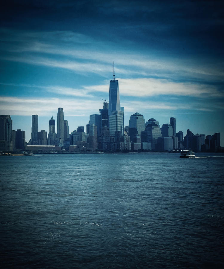 Manhattan Skyline New York City Artistic Flair Of Greenwich Village Digital Art By Zery Bart 4189