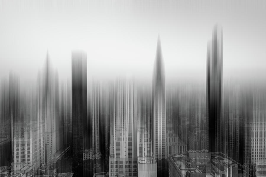 Manhattan Skyline Digital Art by Terry Davis