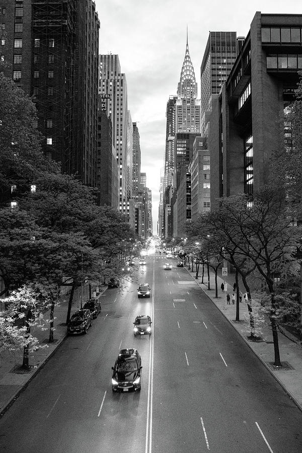Manhattan street Photograph by Alberto Zanoni