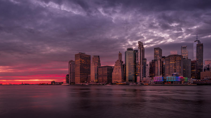 Manhattan Sunset Photograph by Randy Melton | Fine Art America