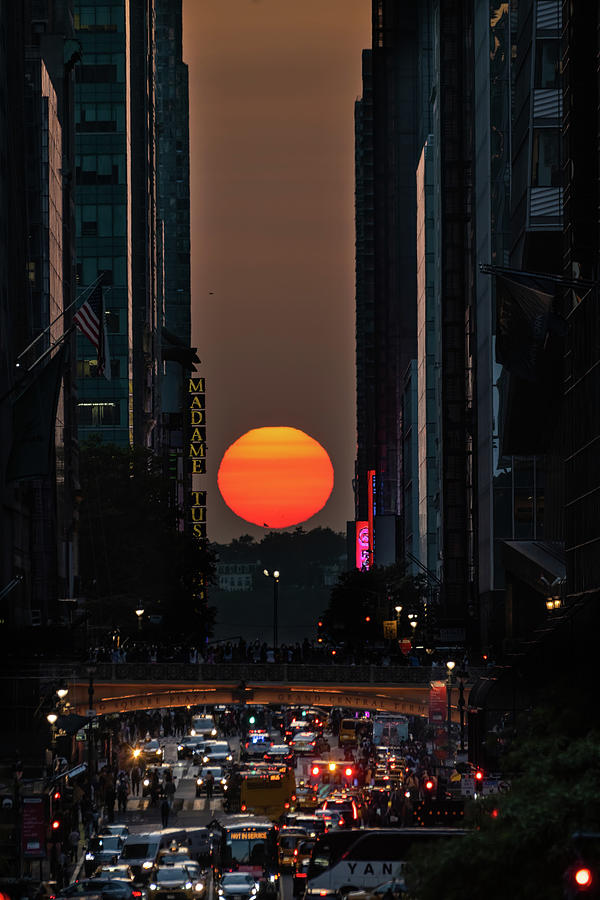 Manhattanhenge 2023 Photograph by Steve Schaum Fine Art America