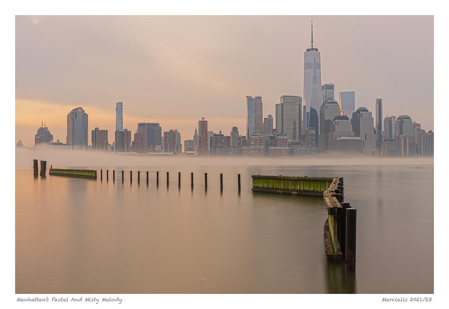 Manhattans Pastel And Misty Melody The Signature Series Photograph by Angelo Marcialis