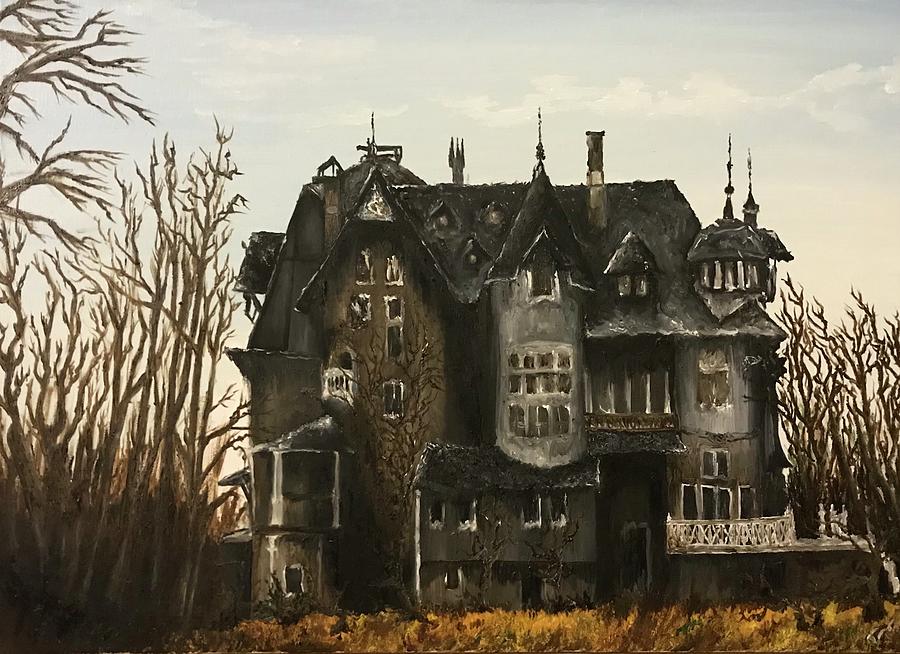 Maniac Mansion Painting