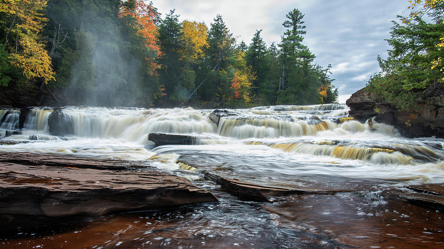 Manido Falls Photograph by Germaine Finley | Fine Art America