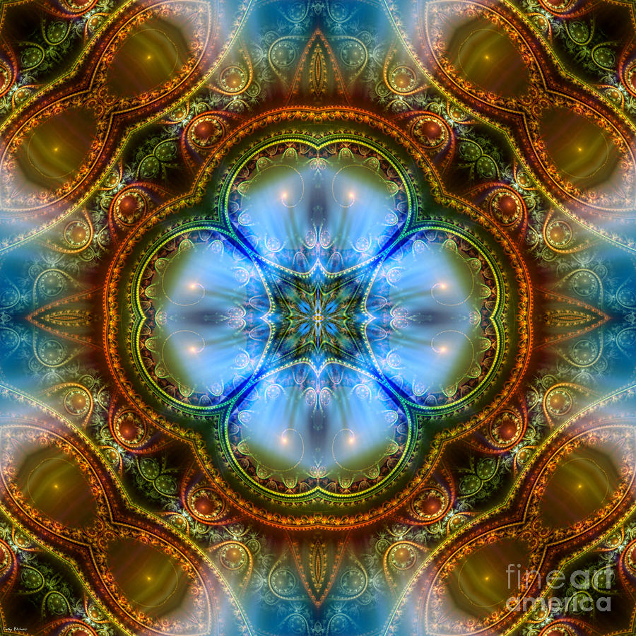 Manifestation Mandala Digital Art by Craig Hitchens - Fine Art America