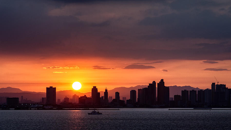 Manila Sunrise Photograph by Oscar Hinolan - Pixels