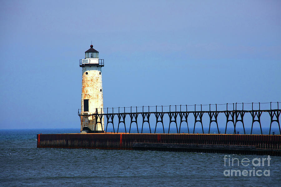 Manistee Pier Photograph By James Storm Fine Art America   Manistee Pier James Storm 