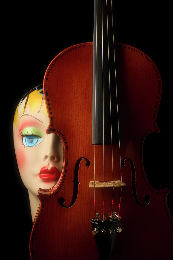 Mannequin And Violin Photograph by Garry Gay