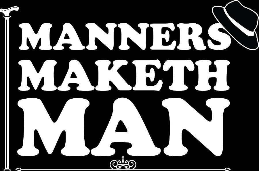 Manners maketh man Poster stars Painting by Roberts Cooper Fine Art America
