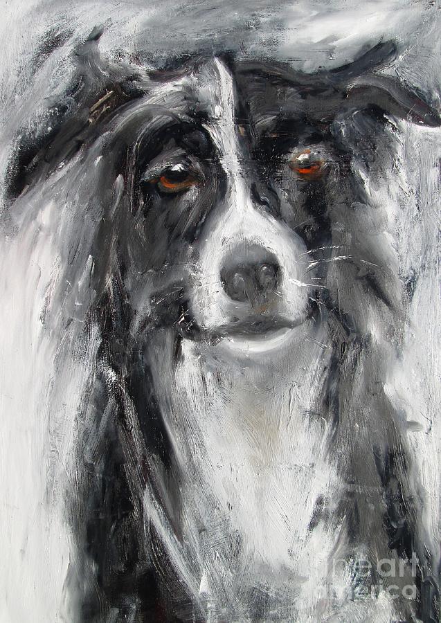 Paintings Of Dogs. Mans Best Friend  Painting by Mary Cahalan Lee - aka PIXI
