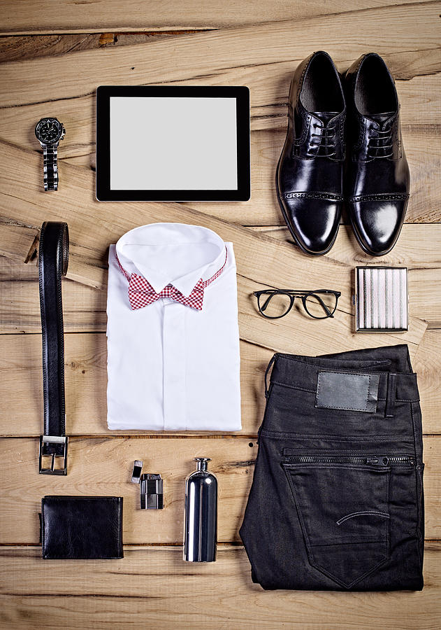 Mans Casual business outfit Photograph by Poba