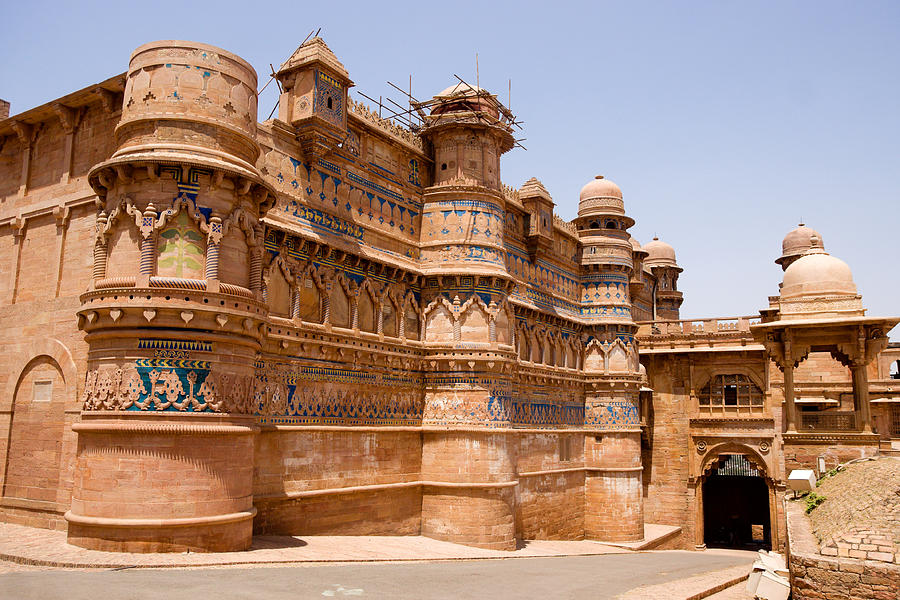 Mansingh Palace in Gwalior Photograph by Tristan Savatier