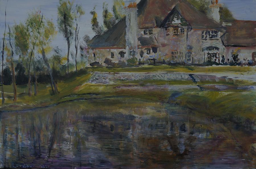 Mansions Painting by Helen Campbell