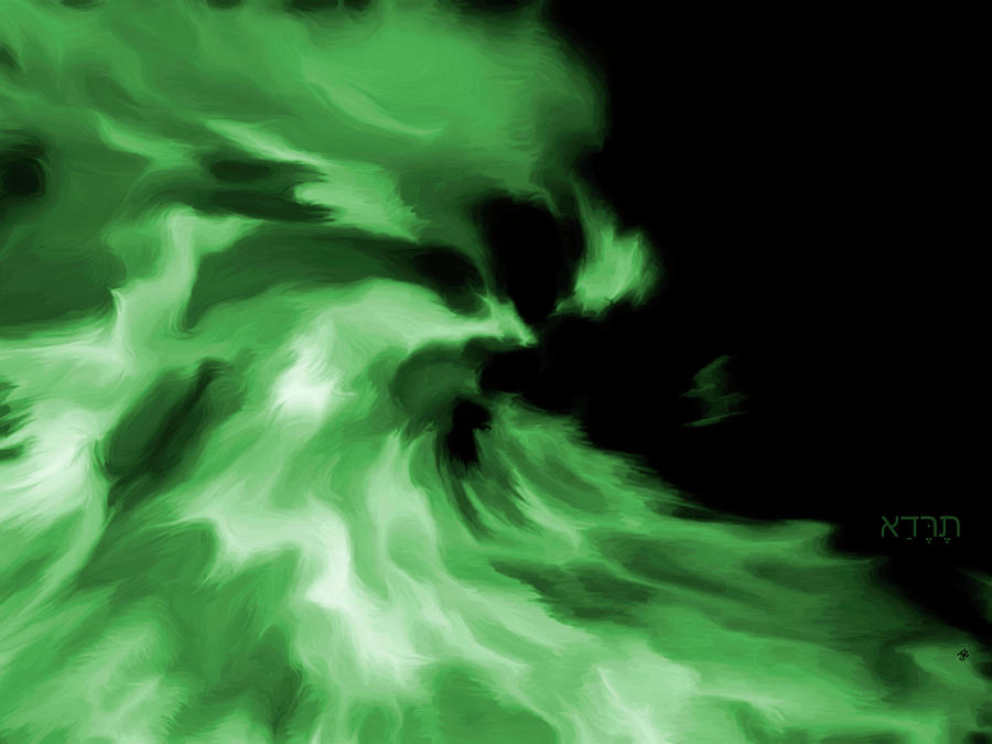Mantle in Green Digital Art by Ginger Repke