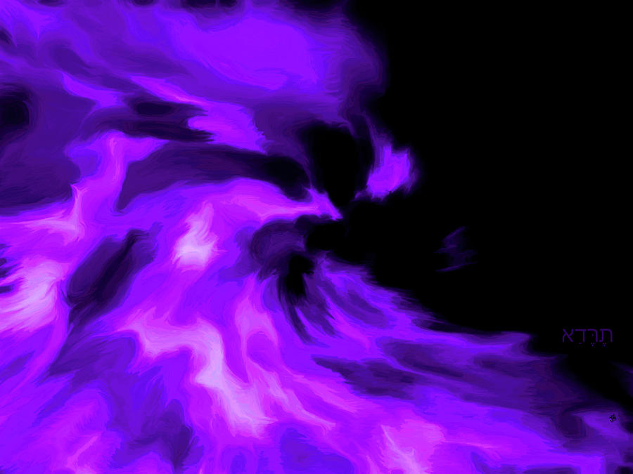 Mantle in Purple Digital Art by Ginger Repke