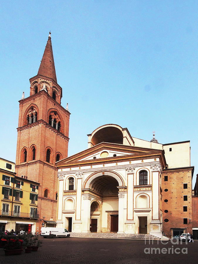 Mantua Basilica di Sant Andrea 2 Photograph by Rudi Prott