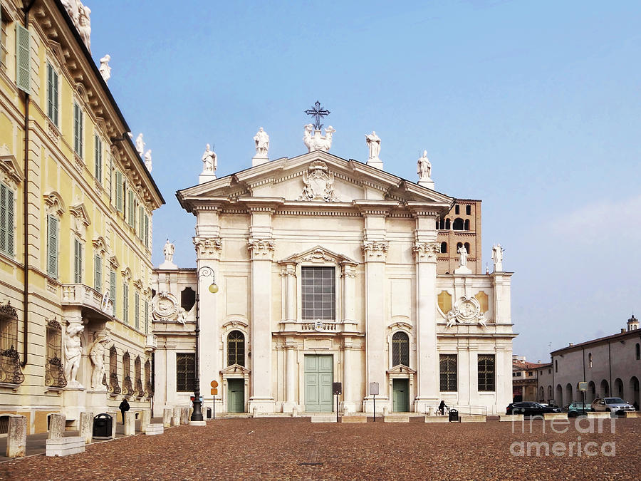 Mantua San Pietro Apostolo Cathedral 7 Photograph by Rudi Prott
