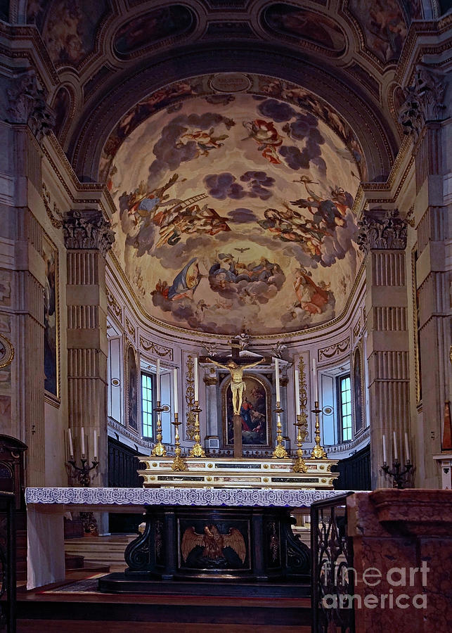 Mantua San Pietro Apostolo Cathedral 1 Photograph by Rudi Prott