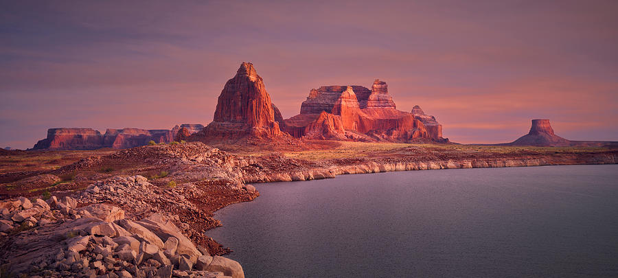 Many Buttes Photograph by Peter Boehringer