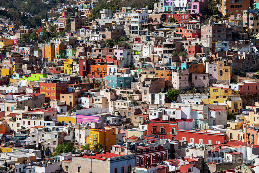 Many Colors of Guanajuato City Photograph by Bob Phillips - Fine Art ...