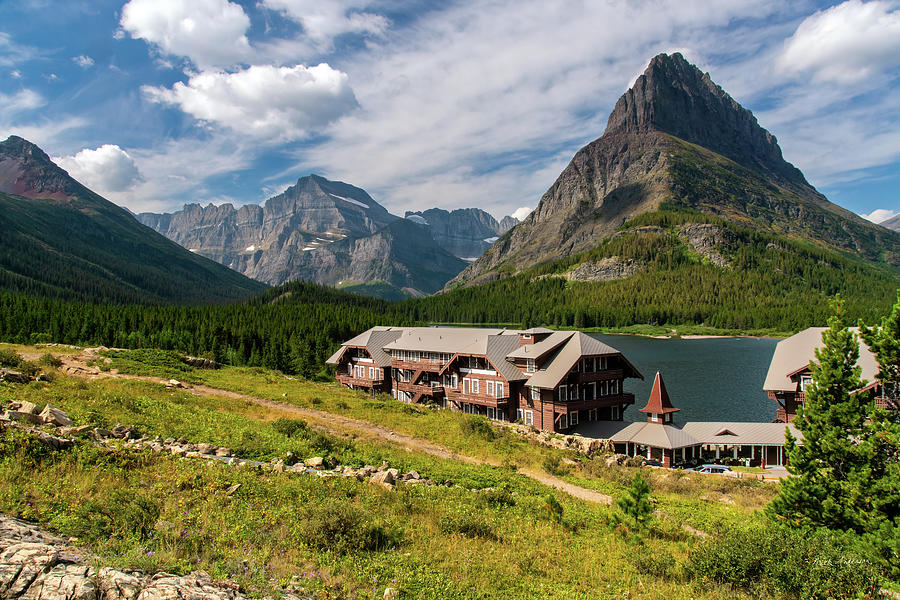 Many Glacier Lodge, Glacier National Park, Montana Photograph by Mick ...