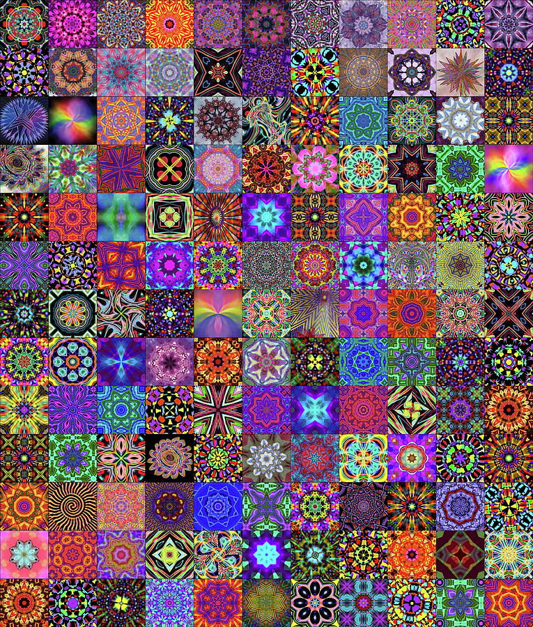 Many Mandalas Digital Art by Dave Turner