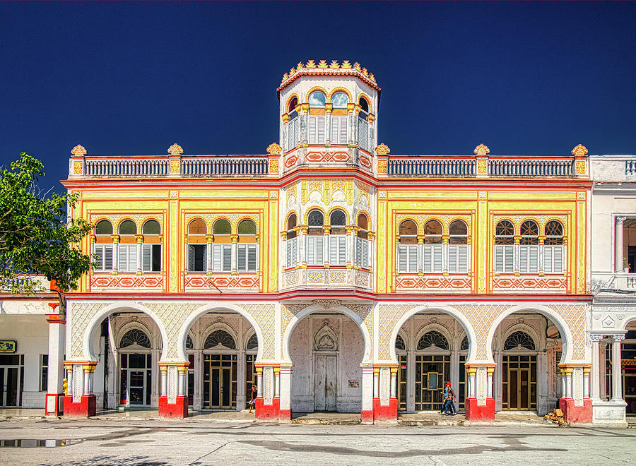 Manzanillo Parque Cespede Merchan Palace Photograph by Micah Offman