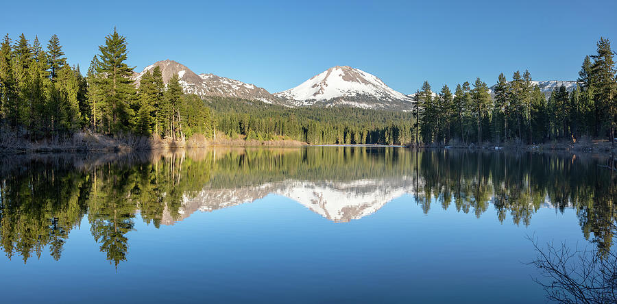 Manzanita Lake Photograph by Randy Robbins - Fine Art America