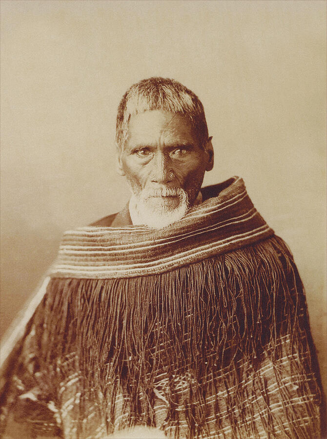 Maori Chief C1880 Photograph By Josiah Martin Fine Art America