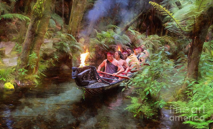 Maori Photograph - Maori Warriors by Eva Lechner